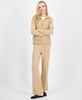 Women's Wide-Leg Pull-On Knit Pants 
