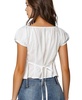Womens Eliora Puffed Sleeve Top