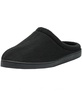 Mens Memory Foam Fleece Clog Slippers Wide Warm Slip On House Shoes