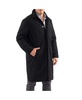 Men's Zach Men s Wool Blend Overcoat – Knee-Length Trench Coat, Runs Large for Layering Over Suits or Sweaters