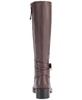 KARL LAGERFELD Women's Claremont Everyday Riding Boot Ankle
