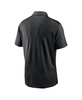 Men's Black Minnesota Vikings Franchise Team Logo Performance Polo