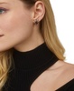 by Nadri Ruthenium-Plated Jet Nano Crystal Spider Stud Earrings