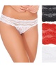 Women's 3-Pk. Lace Kiss Bikini Underwear 970682