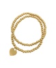 Heart Ball Bracelet Set