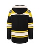Men's Black Boston Bruins Big and Tall Superior Lacer Pullover Hoodie