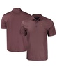 Men's Maroon Texas State Bobcats Pike Eco Tonal Geo Print Stretch Polo