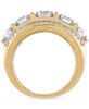 Men's Diamond Large Cluster Statement Ring (7 ct. t.w.) in 10k Gold