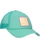 Women's Green Across Waves Trucker Adjustable Hat