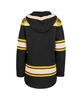 Women's Black Boston Bruins Superior Lacer Pullover Hoodie