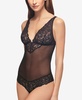b. Charming Mesh and Lace Lingerie Bodysuit 936232