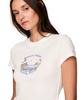 Women's Cotton Slim Fit Tropics Graphic Tee