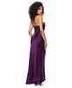 Women's Mixed-Media Strapless Corset Gown