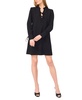 Women's Tie-Front Long-Sleeve Mini Dress