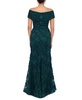 Off-The-Shoulder Lace Gown