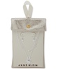 Silver-Tone 2-Pc. Set Textured Heart Layered Necklace & Matching Drop Earrings