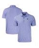 Men's Heather Royal Florida Gators Forge Eco Heathered Stripe Stretch Polo