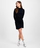 Women's Tulip-Hem Ruched-Front Long-Sleeve Dress, Exclusively at Macy's 