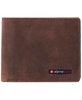 Mens Genuine Leather RFID Safe Bifold Wallet Passcase 2 ID Windows