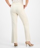 Petite Pull-On Straight-Leg Slash-Pocket Pants