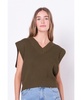Women's V-neck Knit Sweater Vest