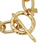Gold Textured Chain Link Bracelet