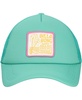 Women's Green Across Waves Trucker Adjustable Hat