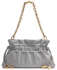 Southold Leather Clutch with Chain Strap