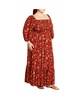 Plus Size Kaylee Print Maxi Dress