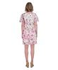 Women's Floral-Print Bubble-Sleeve Dress