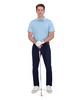 Men's Golf Tonal Diamond Jacquard Sports Fit Polo Shirt