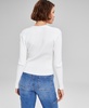 Women's Shrug Rib-Knit Long-Sleeve Sweater, Created for Macy's 