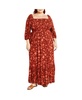 Plus Size Kaylee Print Maxi Dress