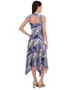 Women's Printed High-Low-Hem Dress