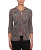 Petite 3/4-Sleeve Jacquard Jacket & Tank Top Set