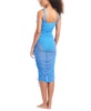 Women's Scoop-Neck Sheer-Mesh Midi Dress, Created for Macy's