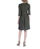 Fit and Flare Scoop Neck Maternity Dress