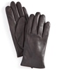 Leather Cashmere Blend Lined Basic Tech Tip Gloves