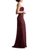 Women's Kohli Strapless Lattice Embroidered Gown