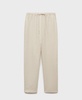 Women's Straight Cropped Linen Trousers Pants