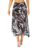 Women's Printed O-Ring Sarong Cover-Up