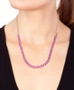 EFFY® Ruby (13-7/8 ct. t.w.) & Diamond (2-1/3 ct. t.w.) 18" Statement Necklace in 14k Rose Gold