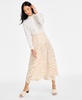 Women's Pull-On Lace Midi Skirt