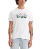 Men's Short Sleeve Crewneck Mountain Graphic Logo T-Shirt
