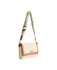 Lurex Linen Long Flap Crossbody