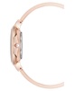 Women's Quartz Charming Floral Rose Gold-Tone Metal Alloy Watch Set, 32mm