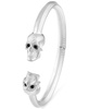 Stainless Steel 3D $kull Cuff Bracelet