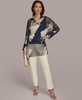 Women's Metallic Print Tunic