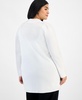 Plus Size Napa Open-Front Cardigan 