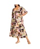 Plus Size Ana Tie Maxi Tiered Dress